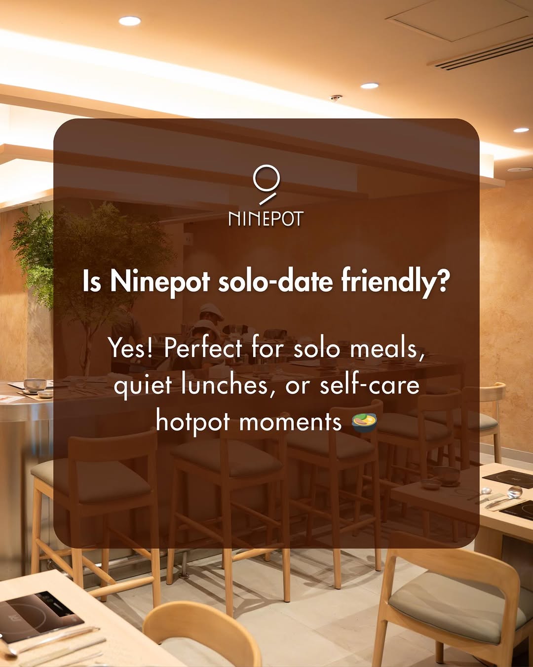 Ninepot dining ambience